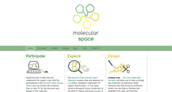 Desktop Screenshot of molecularspace.org